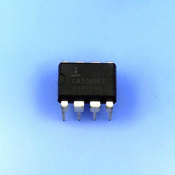 5PCS  OP AMP IC INTERSIL DIP-8 CA3080EZ CA3080