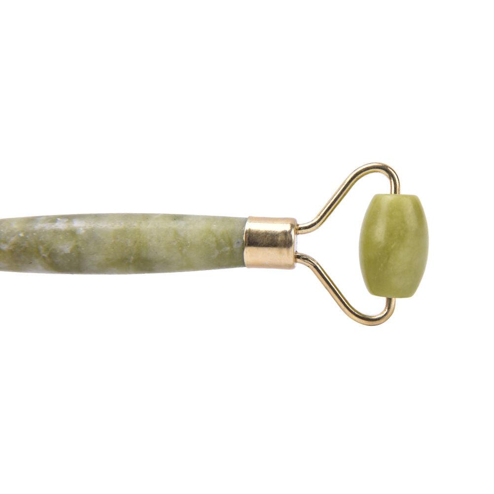Natural Jade Guasha Facial Beauty Massage Tool Jade Roller Face Thin Massager DD