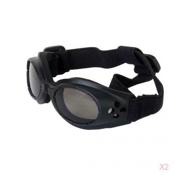 Black Fashion Eye Protection UV Goggles Sunglasses for Pet Dog