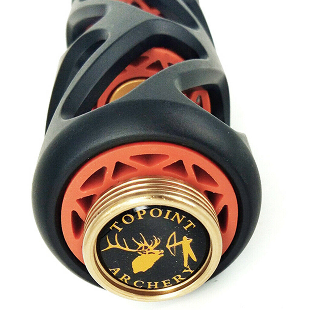 Archery Bow Stabilizer Shock Absorb for Compound & Recurve Bow black red
