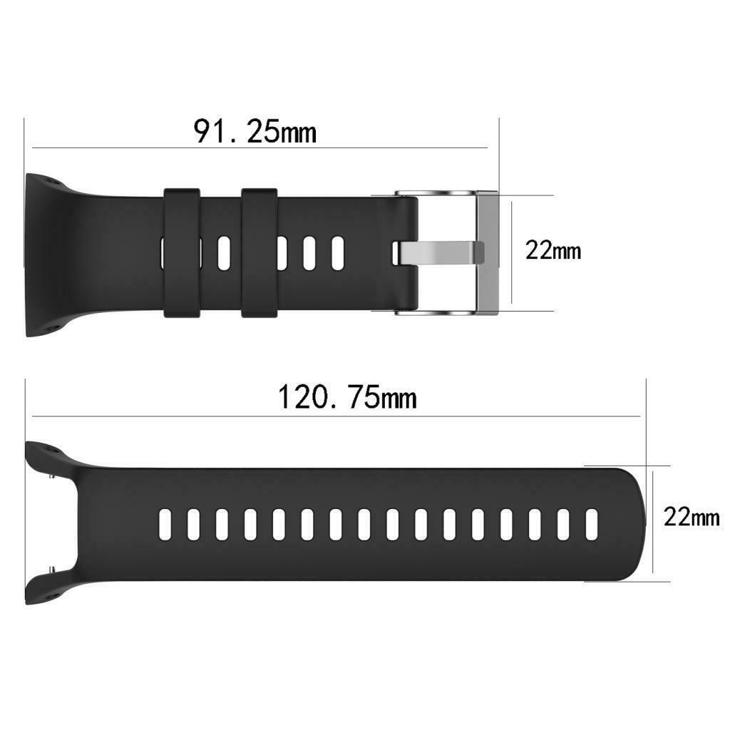 Prettyia Watch Strap Watch Band Replace for Suunto Spartan Trainer Wrist HR