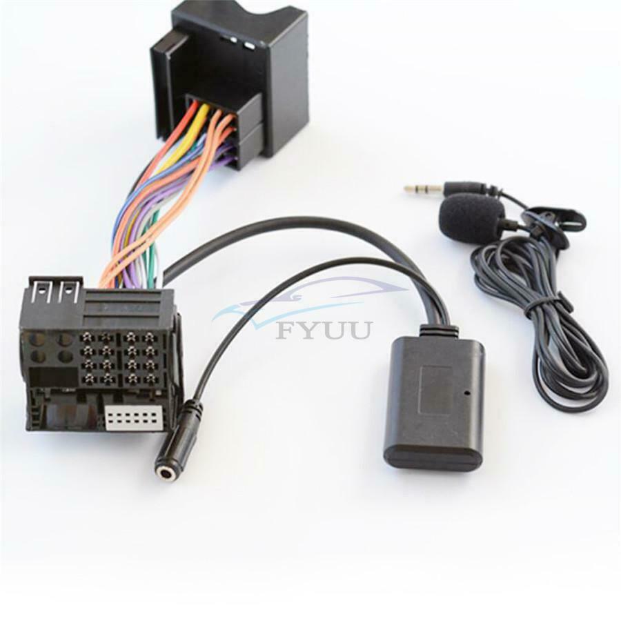 For BMW E60 E66 E70 E82 E87 E90 E92 AUX Bluetooth 5.0 Car Radio Audio Adapter