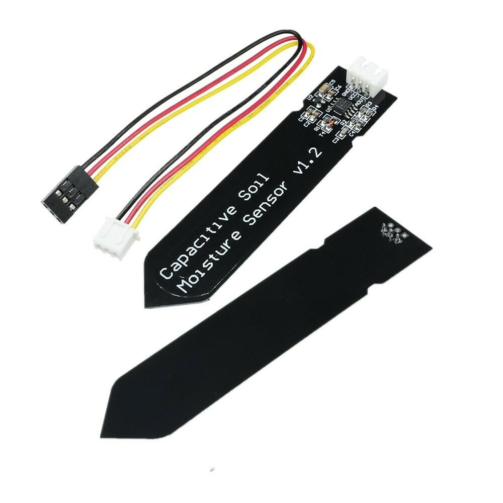 SeasBoat Analog Capacitive Soil Moisture Sensor V1.2 Corrosion Resistant + Cable