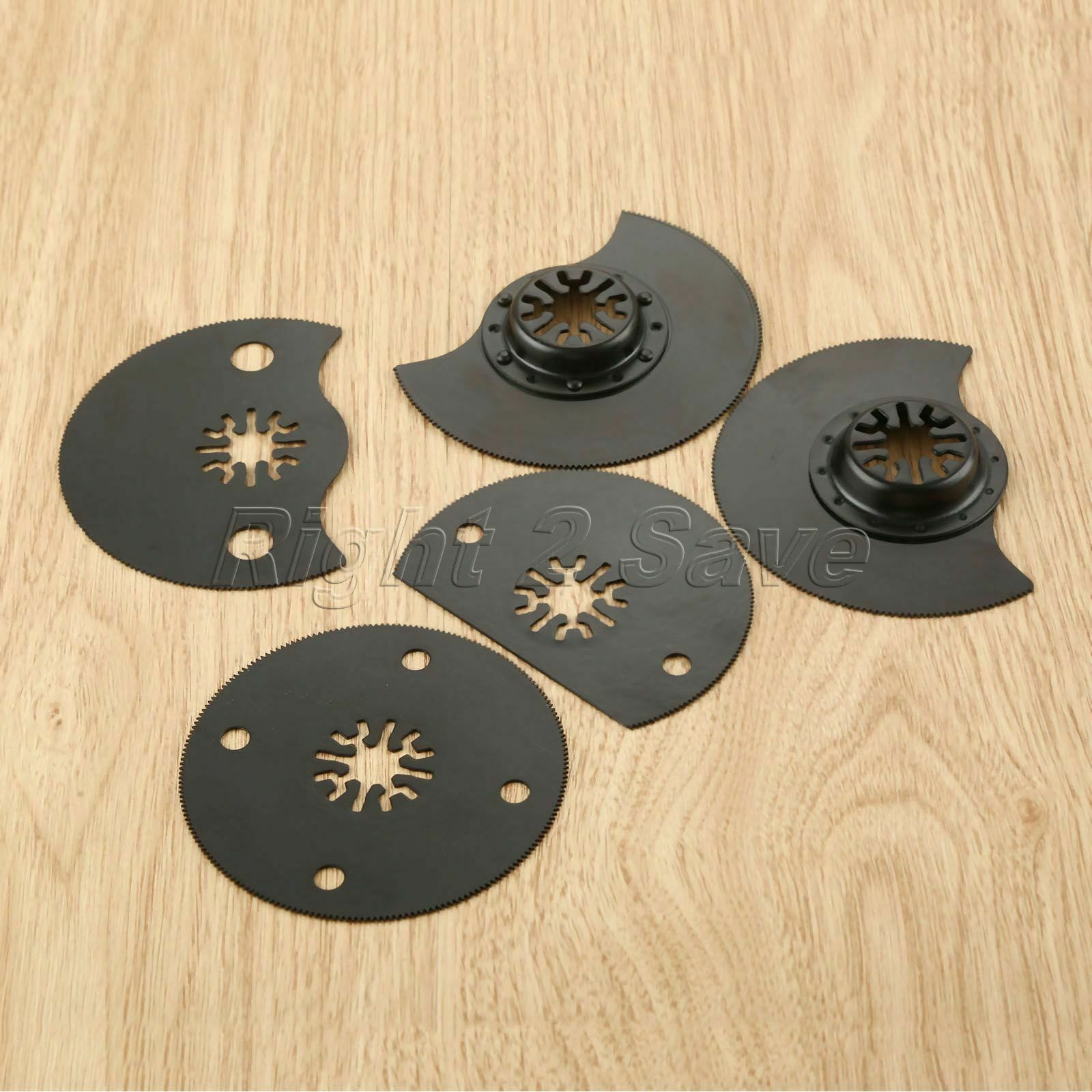5pcs Circular Segment Oscillating Multi Tool Saw Blades For Multimaster Makita