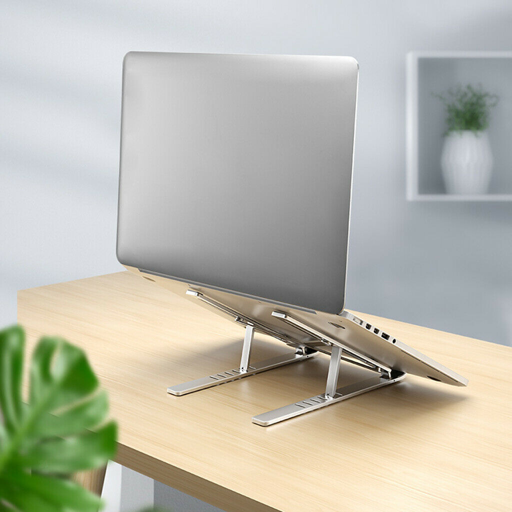 Aluminum Adjustable Study Notebook Stand Adapter Bracket Table Multi-Angle