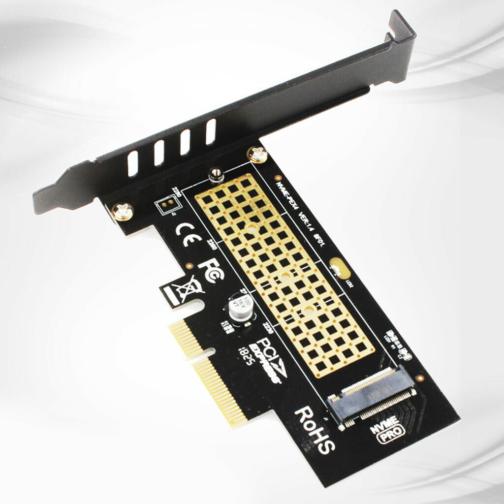 1 Pc M.2 to PCIe Adapter, NVME SSD PCI-e 3.0 x 4 Host Controller Expansion Card