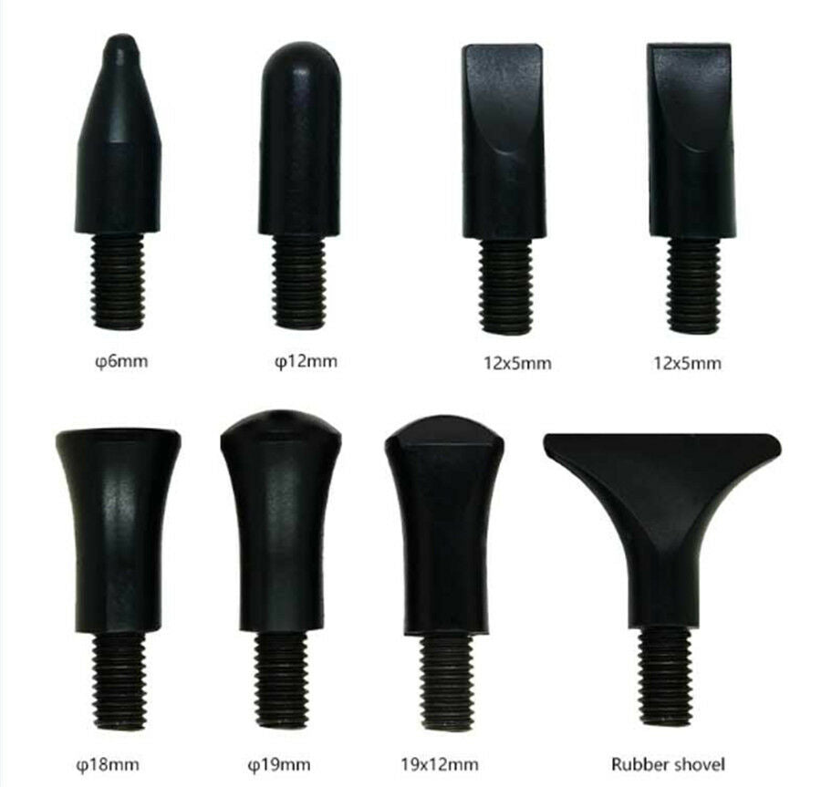 Portable 9 Pc/Set Alloy Flattening Pen Car Dent Repair Kit Tap Down Removal Tool