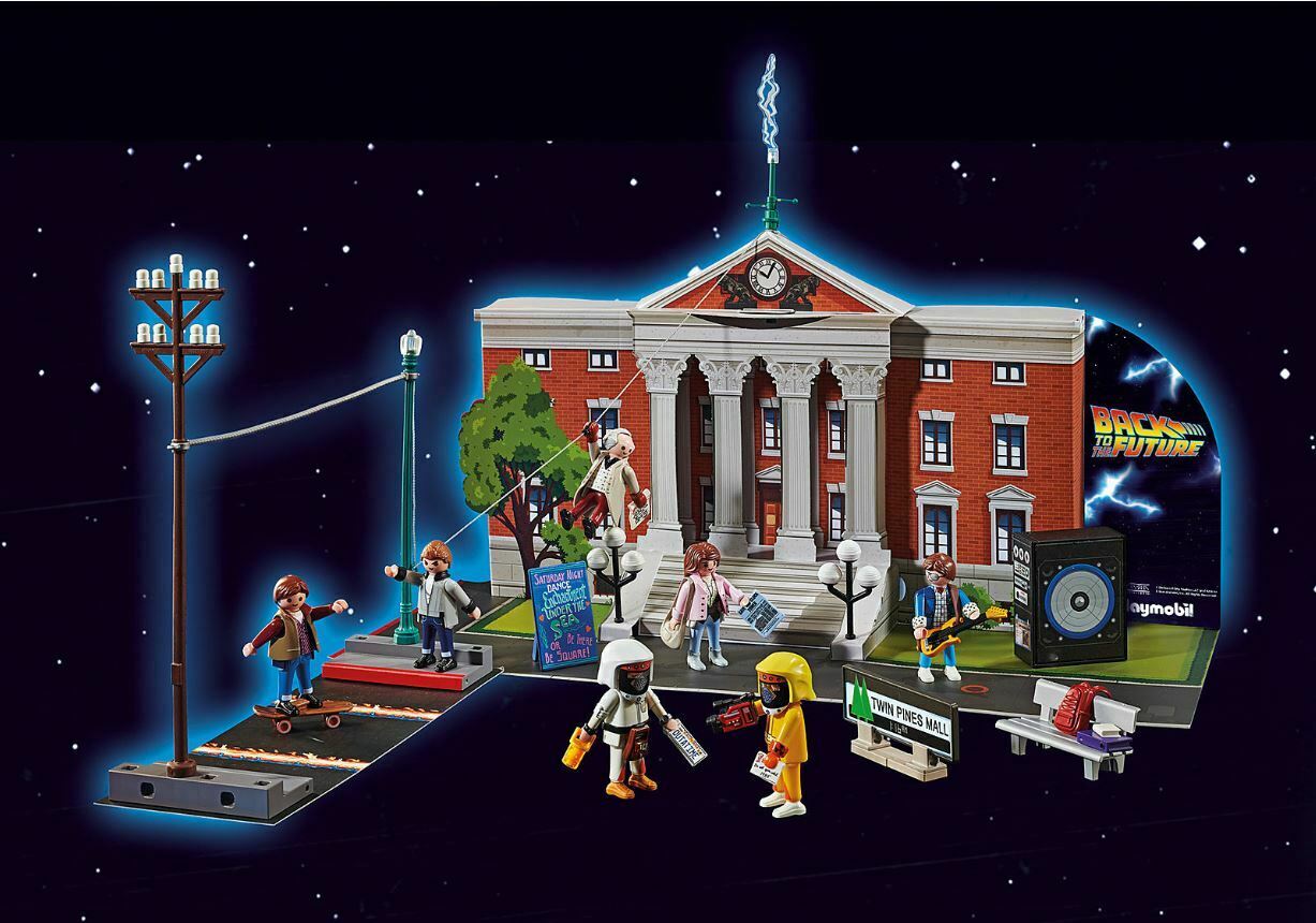 70574 Playmobil Back to the Future Advent Calendar 24 Doors to Open inc 97pcs