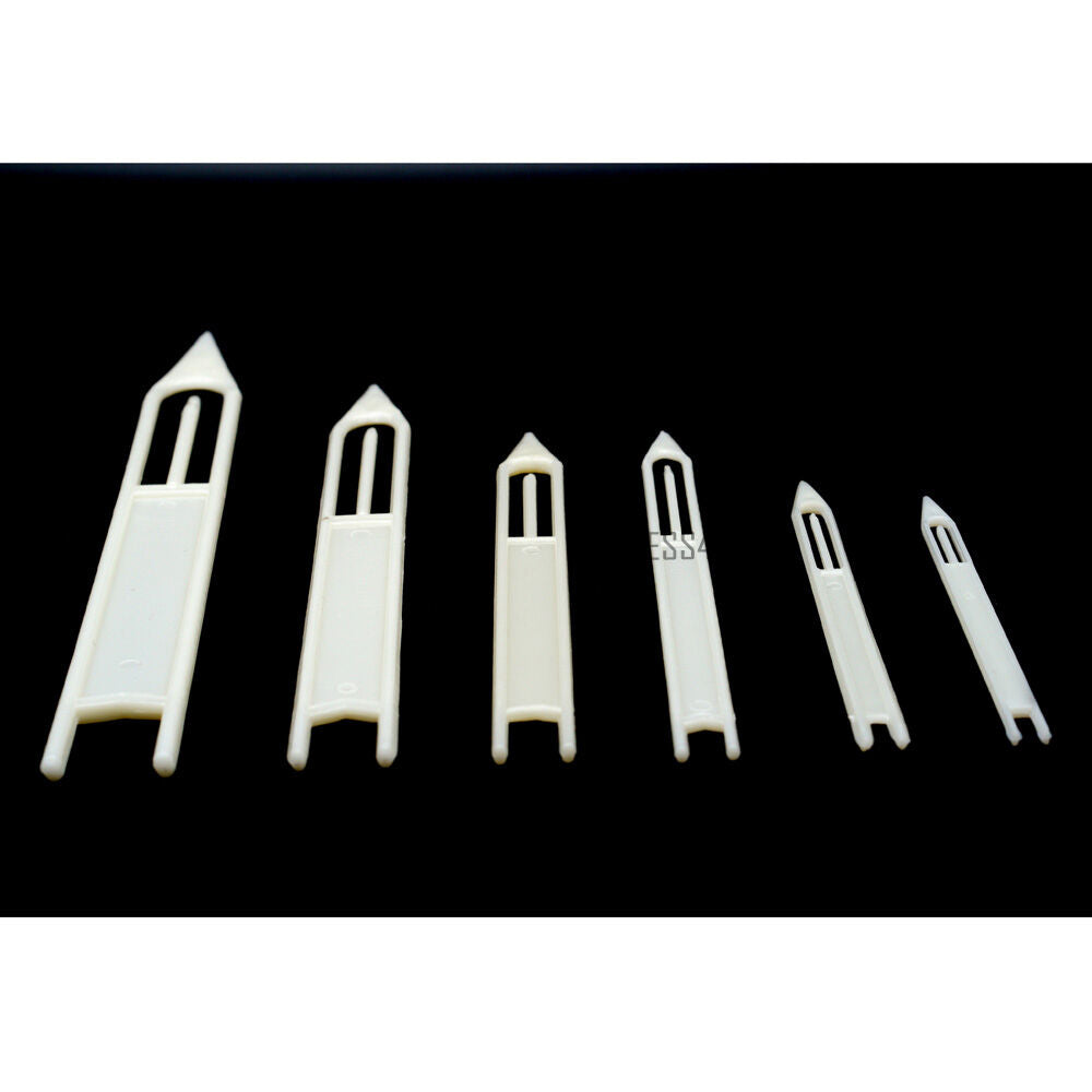 6X Set Fishing Net Trawl Shuttle Needle Weaving Tool 12/13.5/17/21/25cm 5''-10''