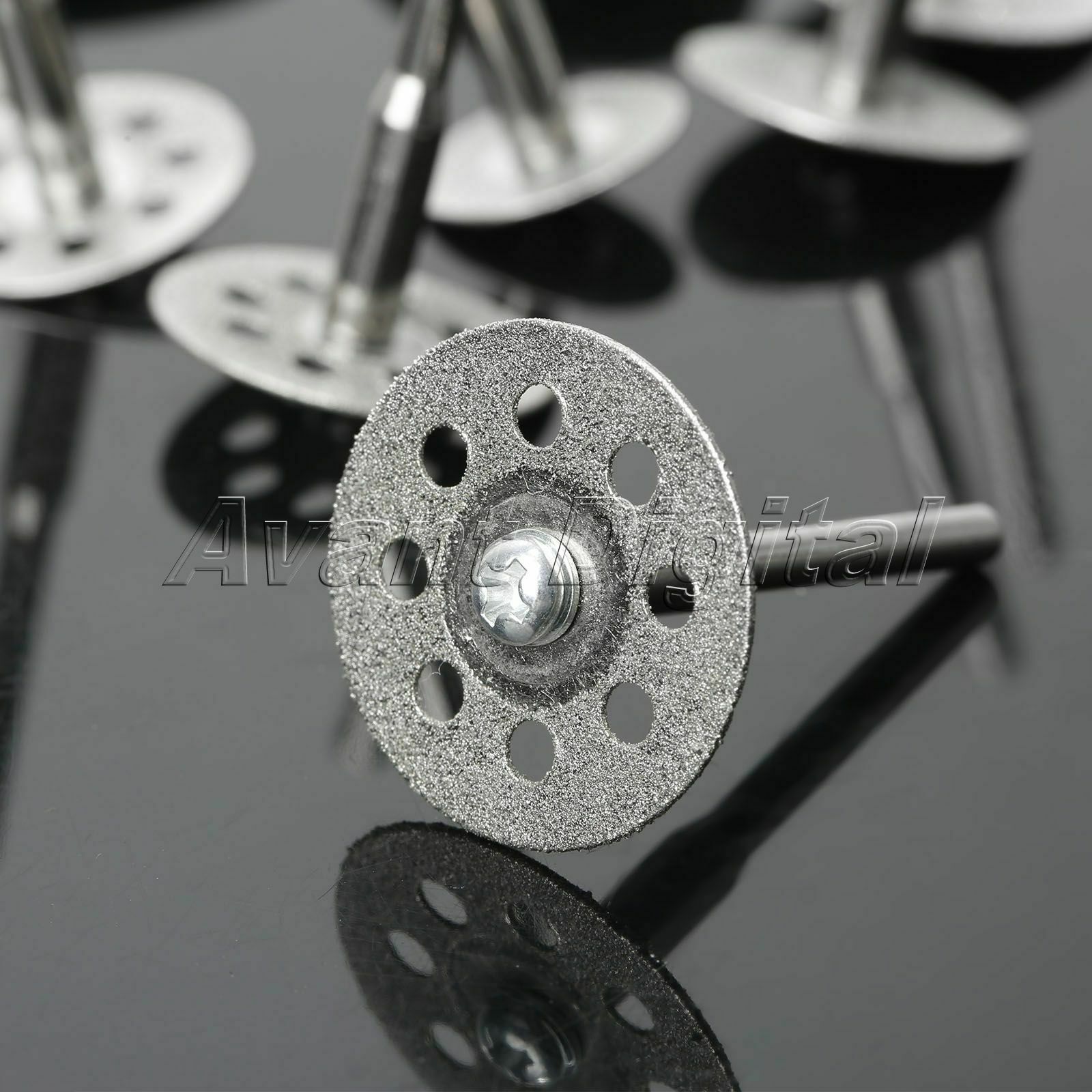 10 Pcs Mini Power Drills Cut Off Wheel Diamond Cutting Disc Set For Rotary Tool
