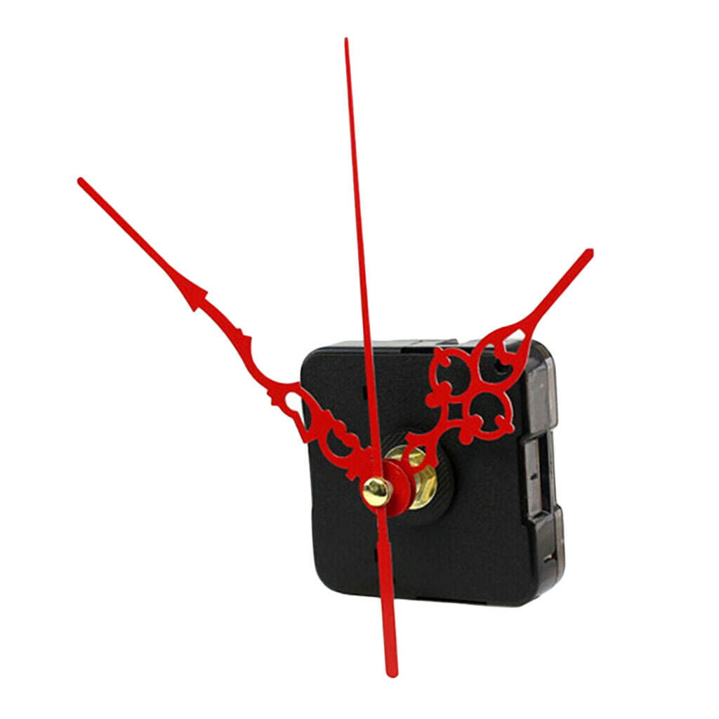 2x Quartz Clock Movements w/ Spindle Mechanism Watchmaker DIY Repair Kit