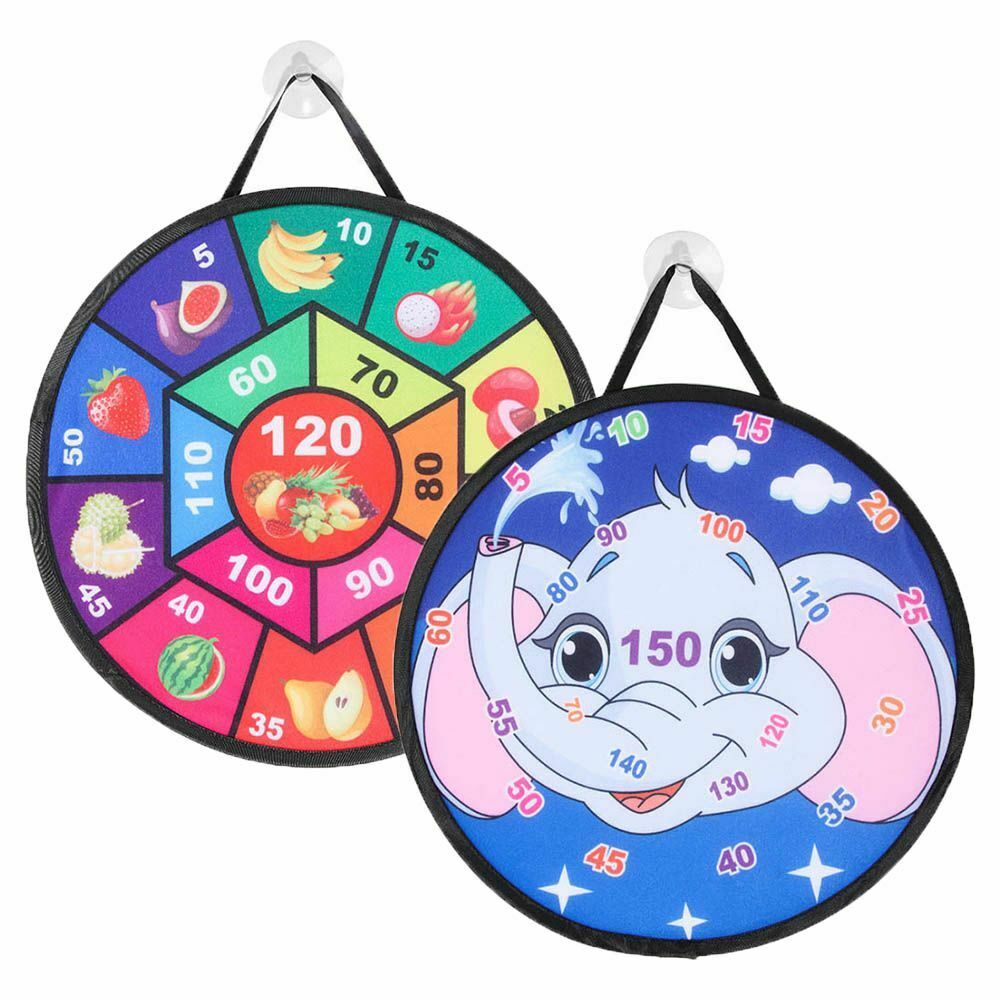 Indoor Outdoor Entertainment Sports Dart Board Game Target Throwing Sticky Ball