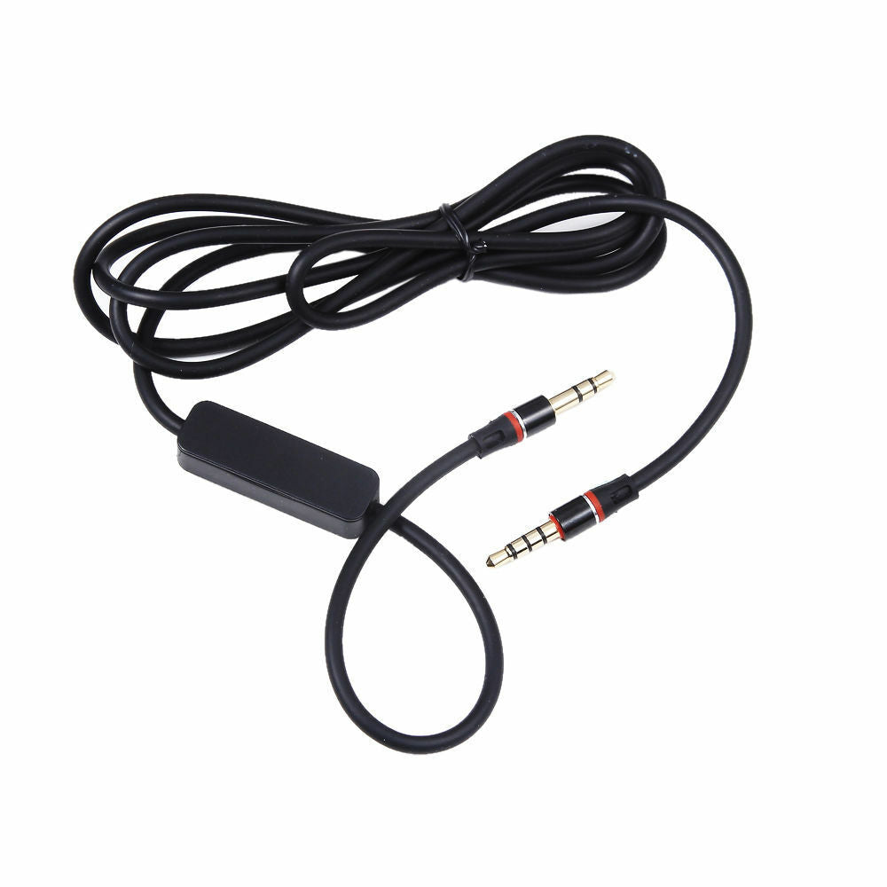 3.5mm 1/8" Audio Cable Lead Cord w/ MIC For Monster Inspiration TM Headphone tt