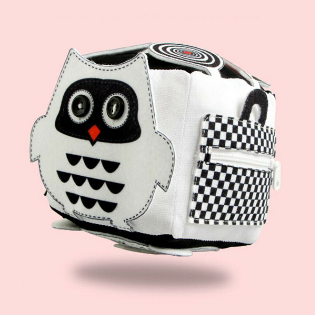 Baby Learn Basic Life Skills with Zippers Latches Laces Buttons Dice at Home