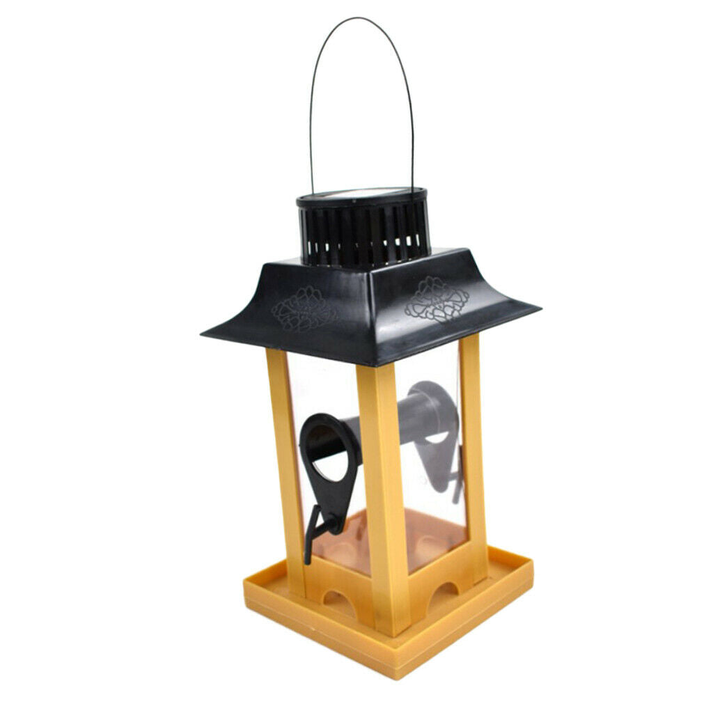 Bird Feeder Outdoor Hanging  Food Container for Canary Finch Parakeet