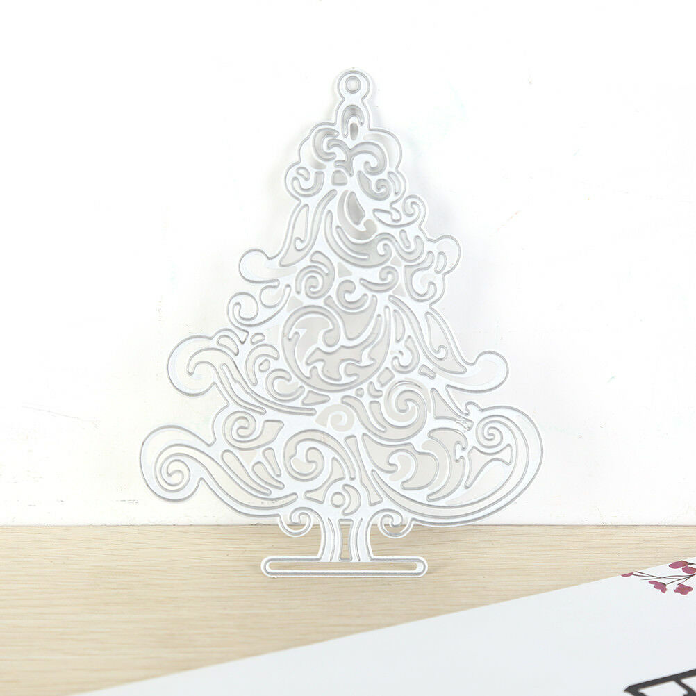 Christmas Tree Metal Cut Die Stencil Scrapbook Album Paper Card Emboss Craft  Kt