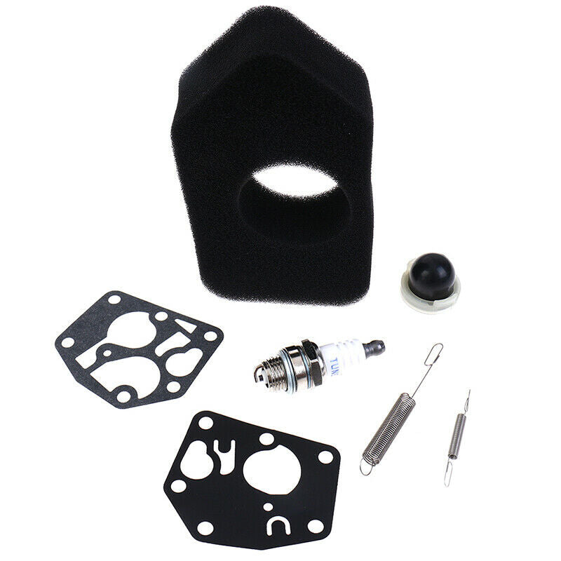 Spring Air Filter Gaskets Spark Plug Kit For Briggs & Stratton 691859 692211BDD