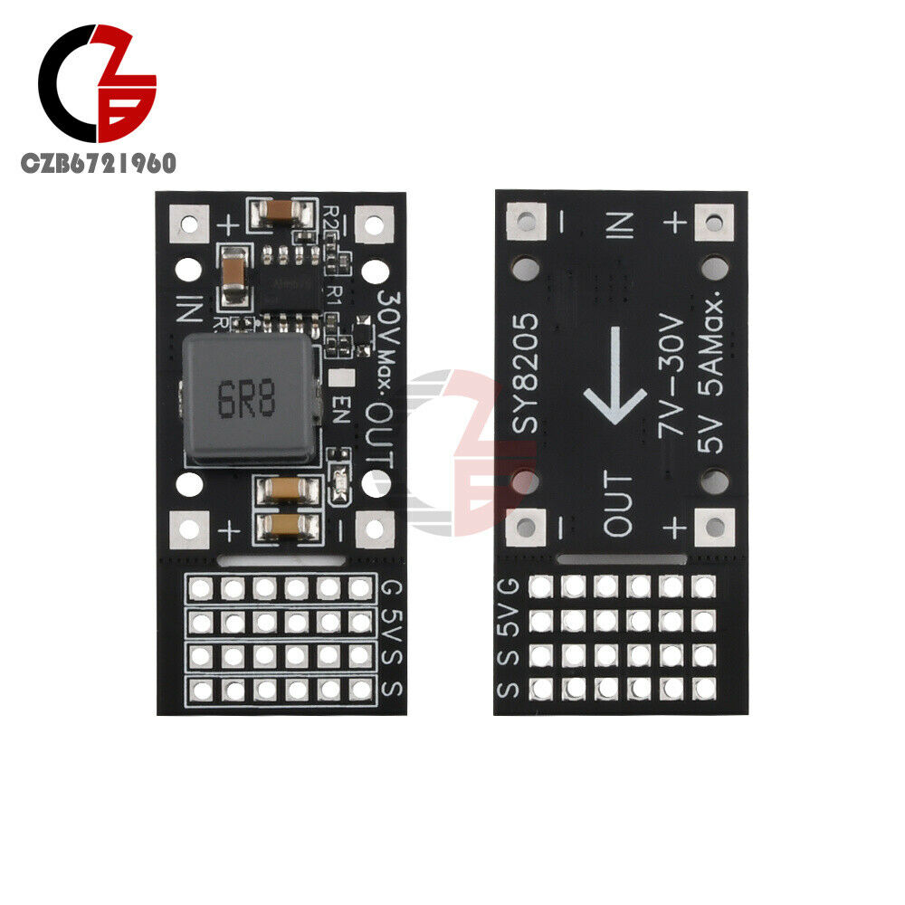 MP2482 SY8205 DC7-24V to DC 5V Step-down Module Steering Gear Power Supply Drive