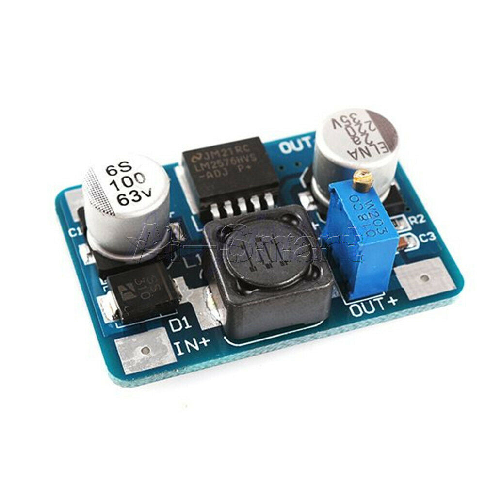 DC-DC Step-Down Module 5V-60V to 1.25-26V LM2576 Adjustable Power Supply Module