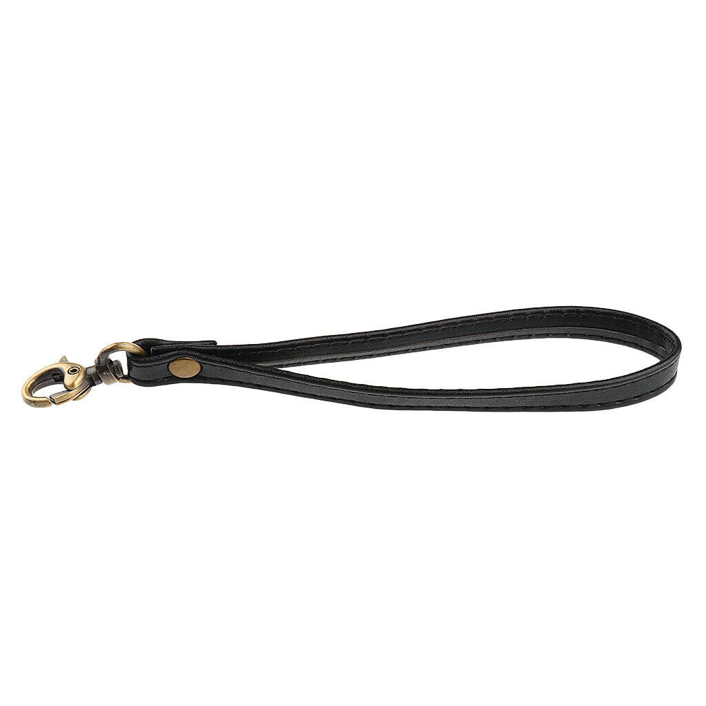 2 Pieces Solid Replacement Leather Wristlet Strap For