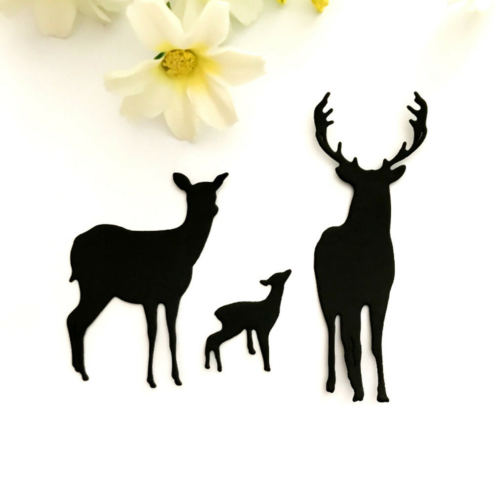 Elk Design Metal Cutting Dies For DIY Scrapbooking Card Paper Album BDAU