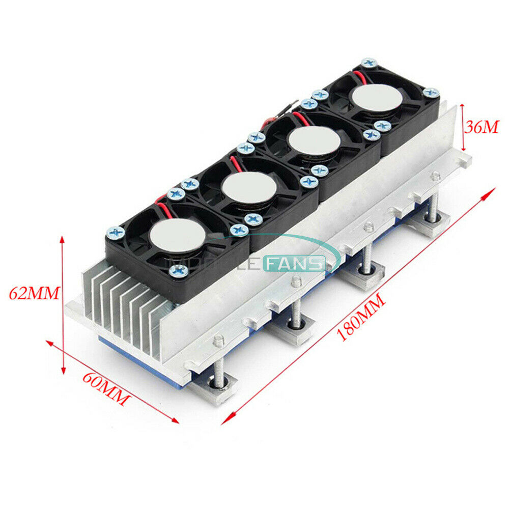 288W Thermoelectric Peltier Refrigeration Cooler Air Conditioner Cooling DC12V