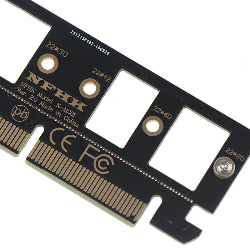PCIe NVMe M.2 NGFF SSD to PCI-E PCI express 3.0 x4 x8 x16 adapter card co.l8