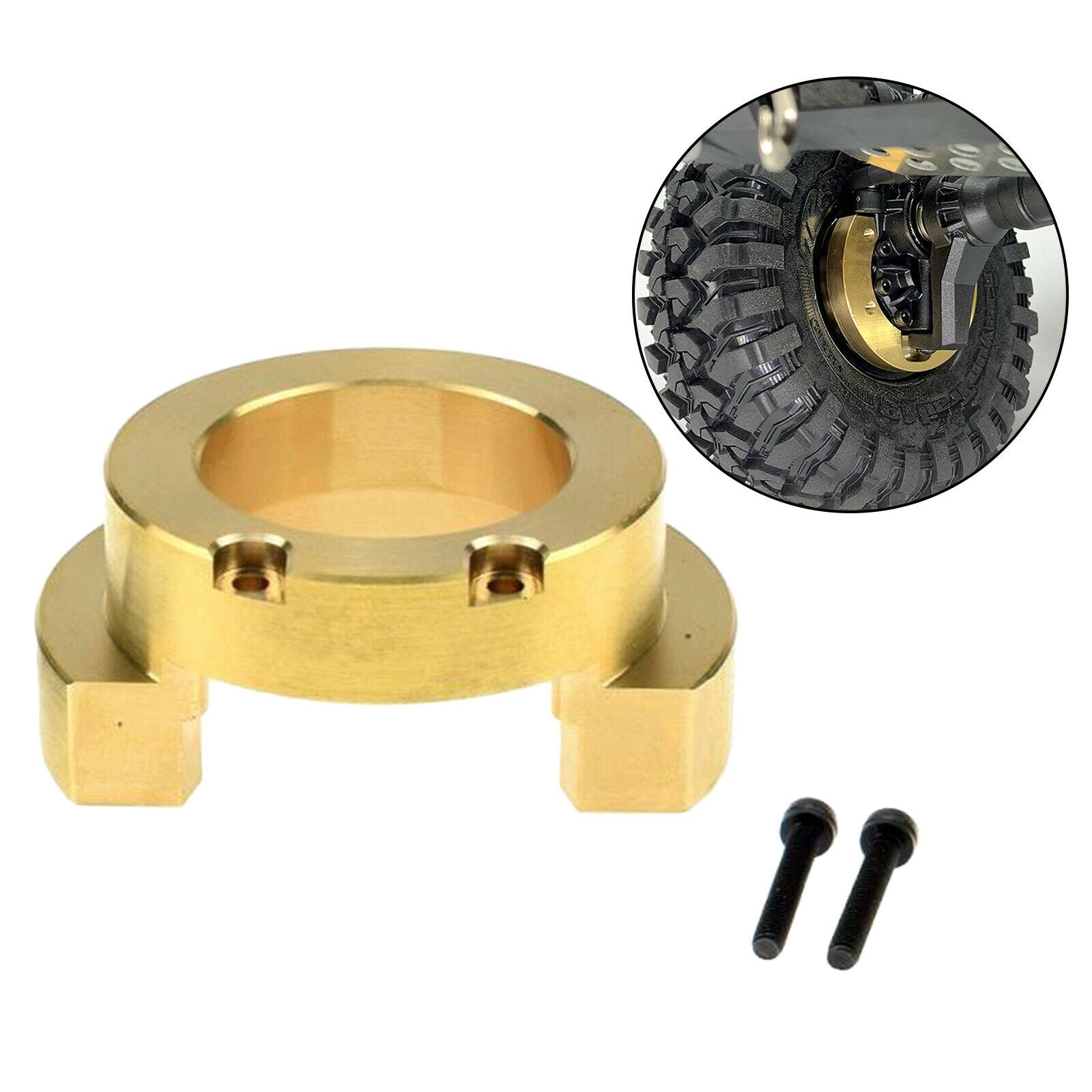 RC Wheel Counterweight Fit for TRX6 TRX4 1:10 Scale RC Crawler Car Accs