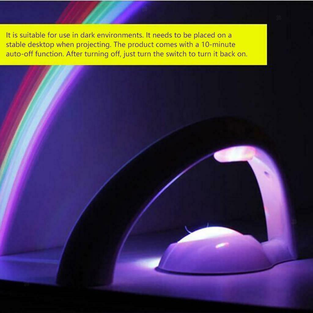 LED Colorful Night Projector Light Lamp Kids Bedroom Light
