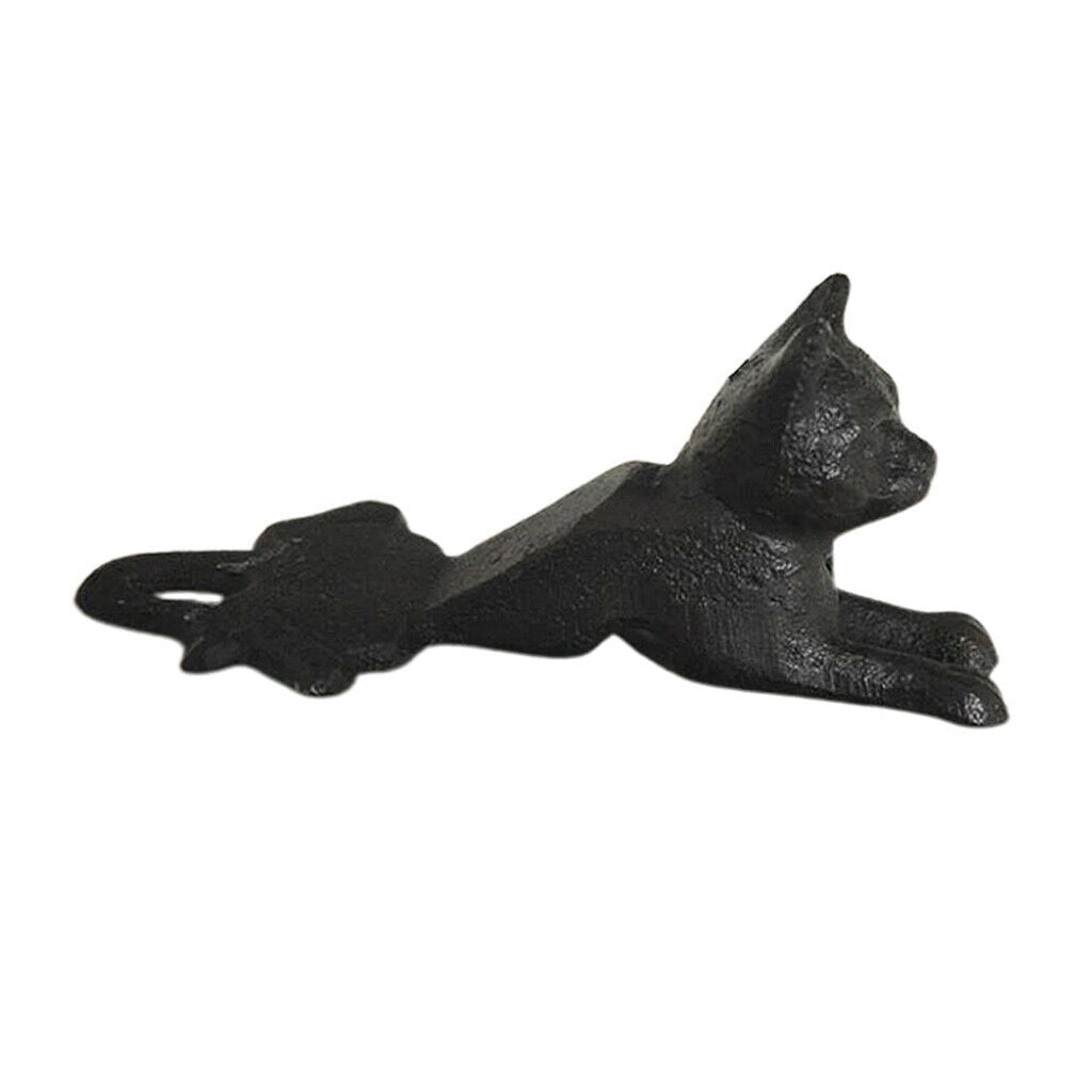 Non-slip Rubber Base Door Stop Door Stay Anti-collision Door Stopper Decor Cat_1