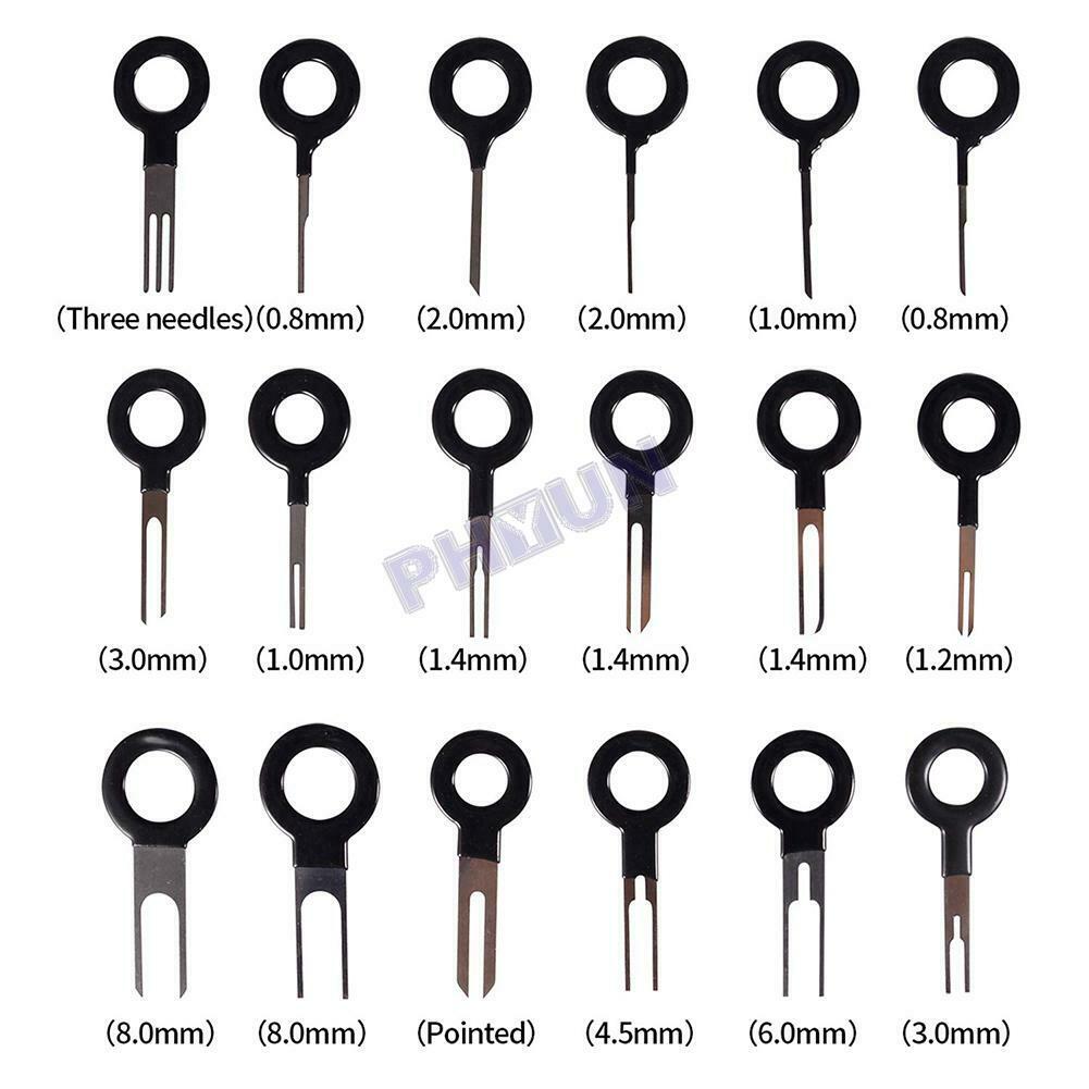 44x Car Wire Terminal Removal Tool Kit Wiring Connector Pin Extractor Puller Set