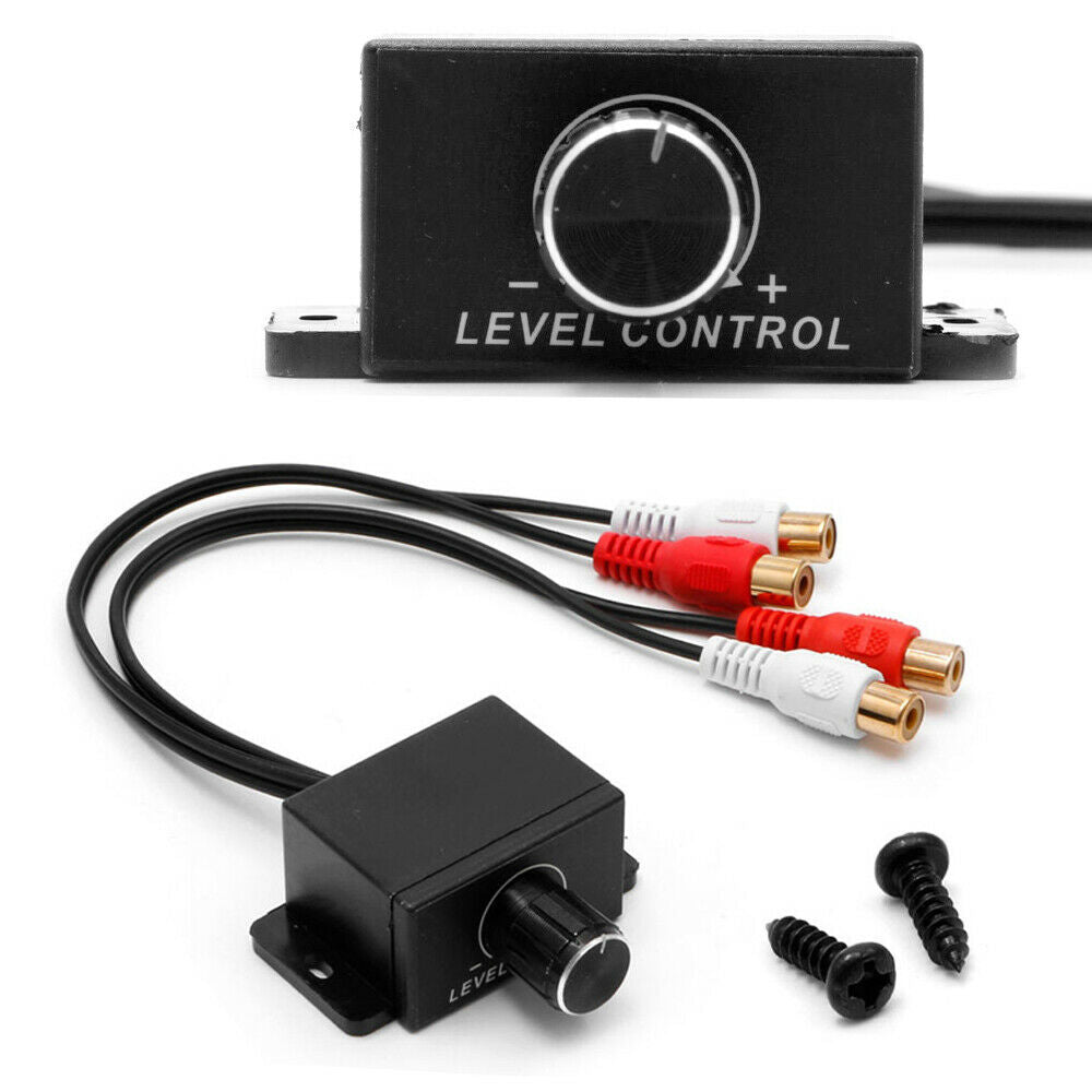 Car Audio Amplifier Bass RCA Level Remote Volume Control Knob LC-1 Universal