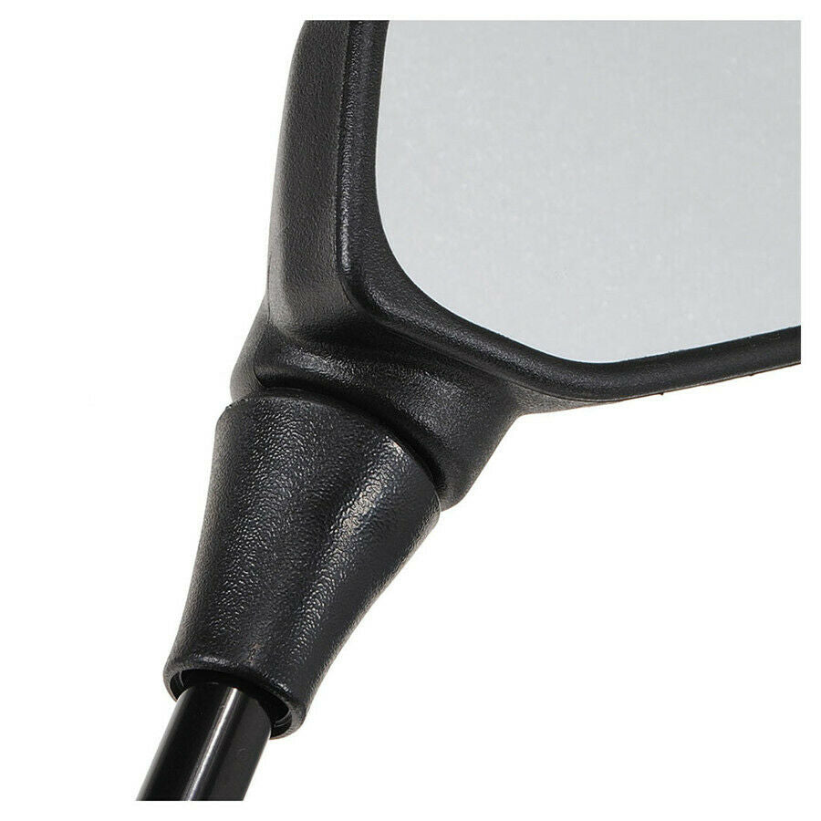 2PCS Bicycle ATV UTV 360 rotated Rearview Dual Side Mirrors 10mm Black Universal
