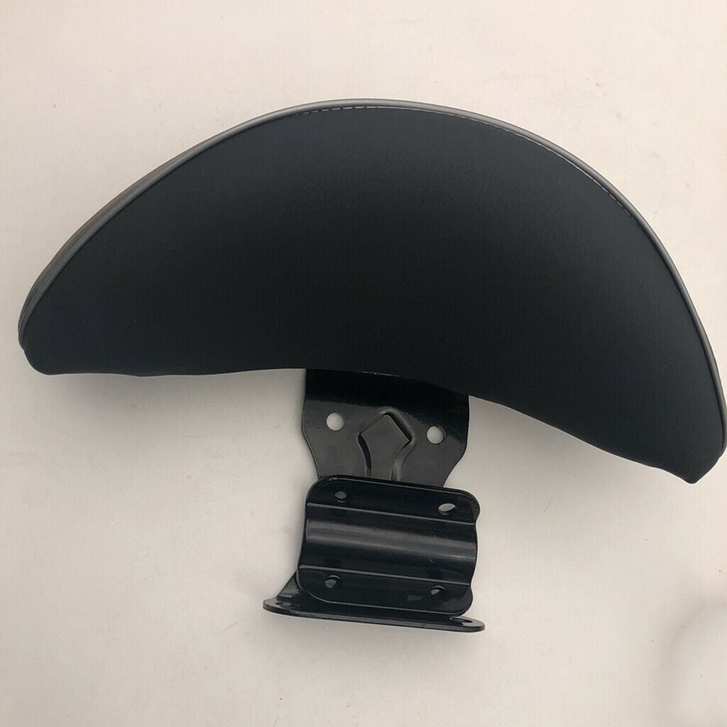 Motorcycle Sissy Bar Backrest Cushion Pad Rear Passenger Seat Cover