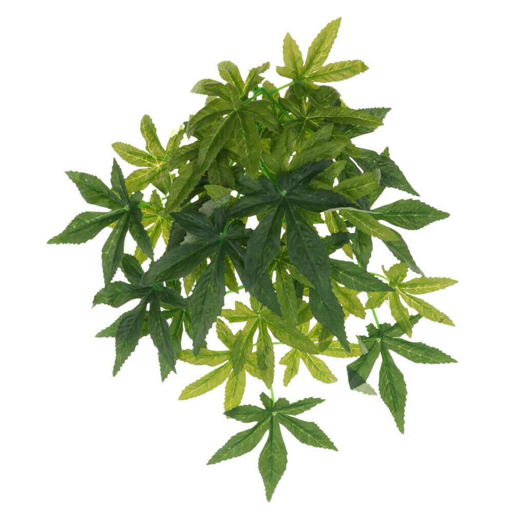 3 Pcs Artificial Reptiles Vine Jungle Climber Vine Reptile Terrarium Cage