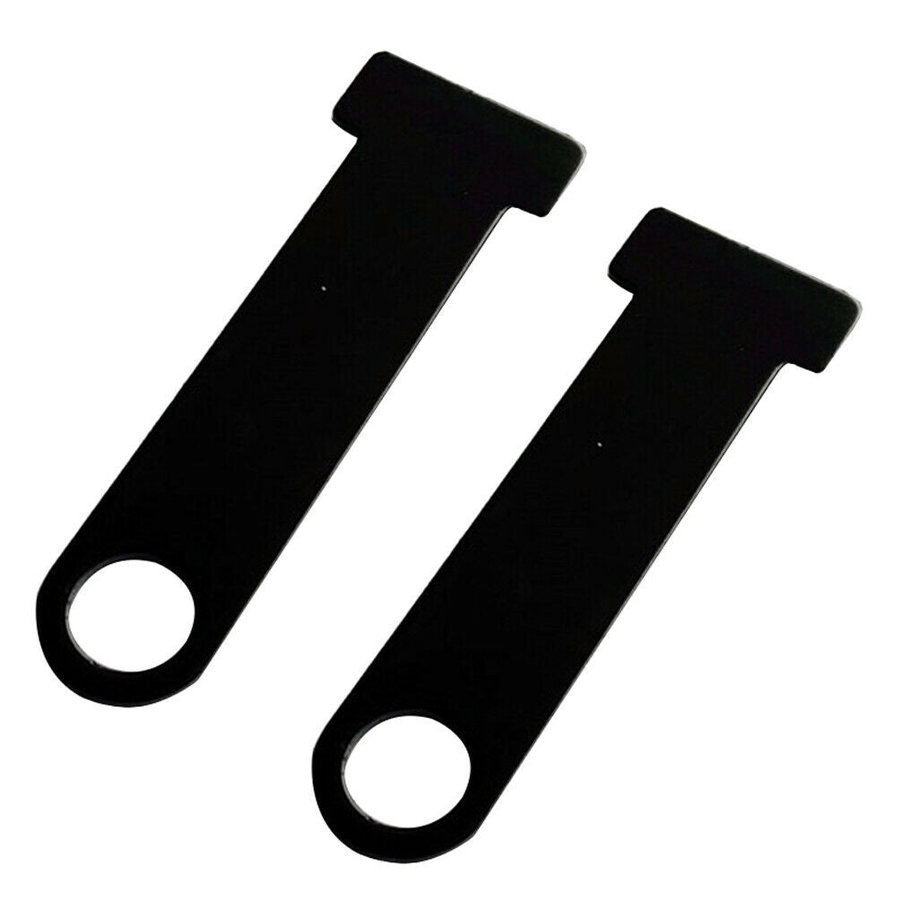 2 lot Motorbike Scooter Helmet T Bar Lock Extender for Quick Release Buckle