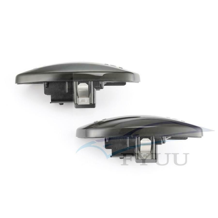 2X Dynamic Smoke Lens LED Side Marker signal Light For Peugeot 207 308 3008 5008