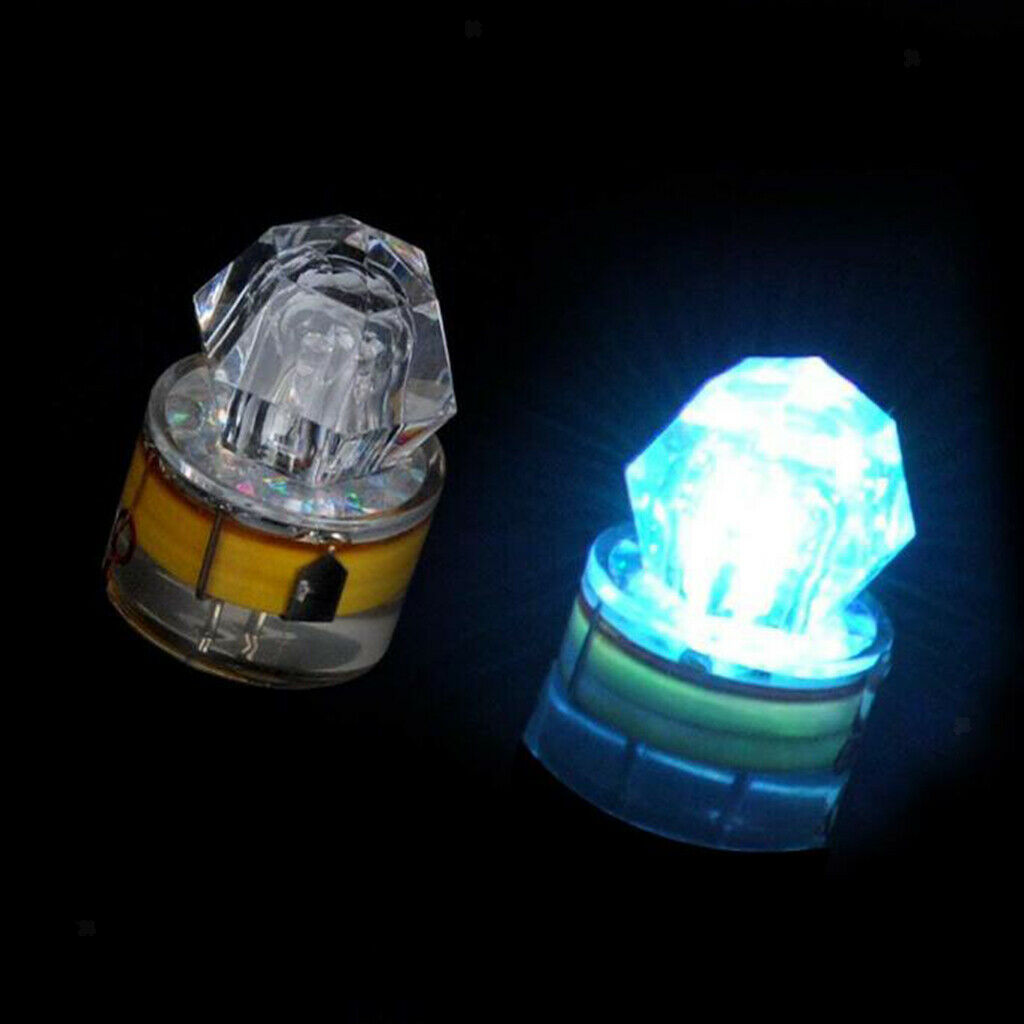 5x LED Fishing Lure Trolling Deep Drop Light Baits Ice Saltwater Strobe