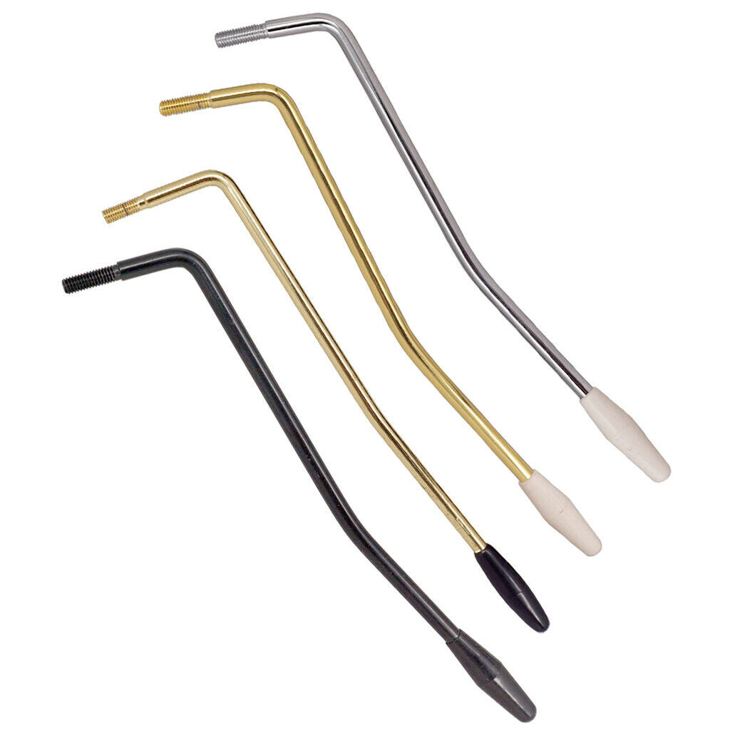 Set / 6pcs Guitar Bridge Saddles Spare Parts With Arm Lever 5mm Tremolo Vibrato