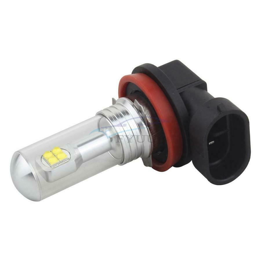 2× 12V-24V Car H8/H11 Waterproof Signal Light Reading Light Foglight LED Bulbs