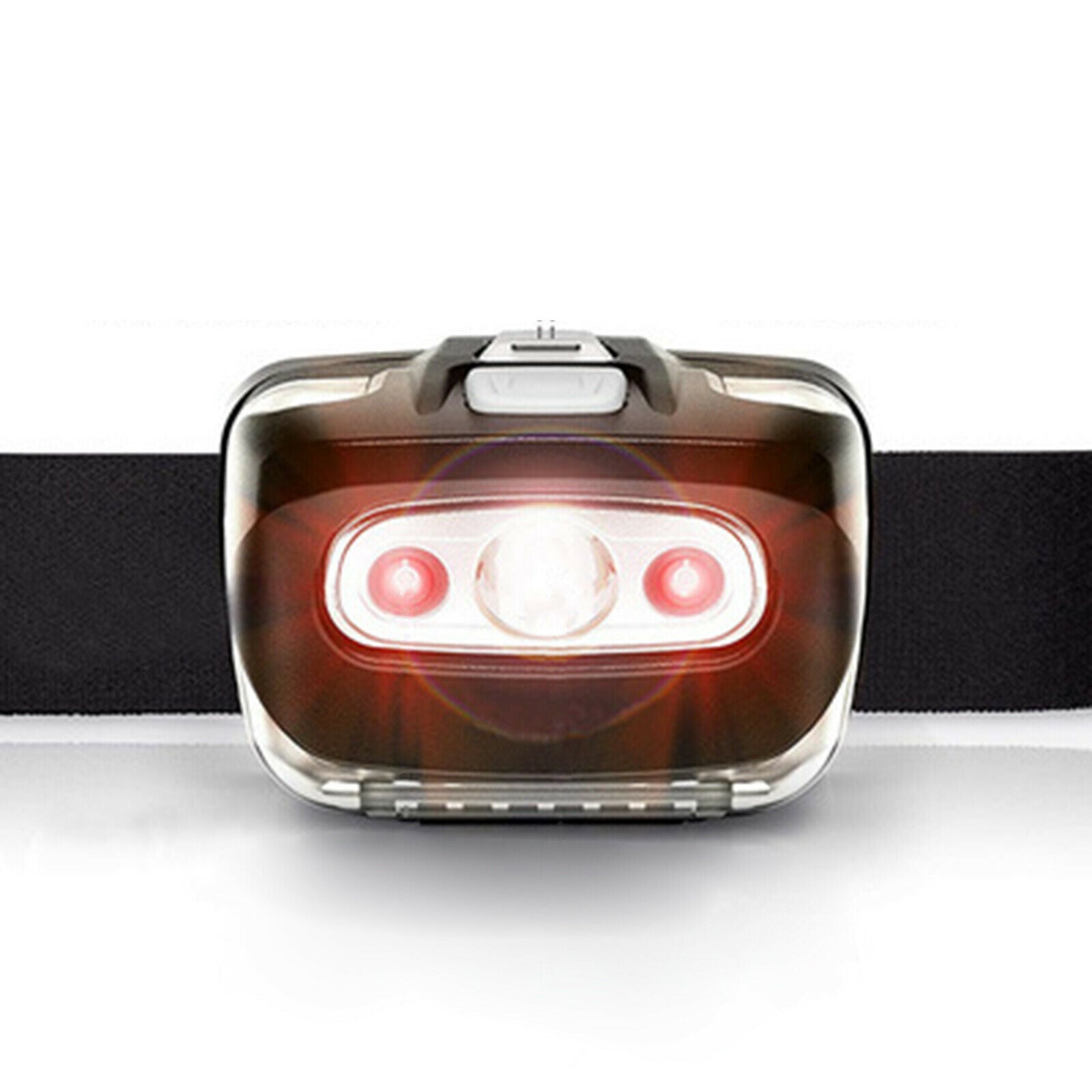 LED Headlamp Flashlight Headlight Battery Powered for Outdoor, Running