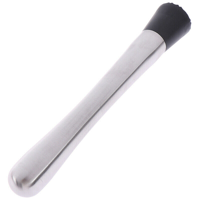 Muddler Cocktail Head DIY Stainless Steel Bar Mixer Cocktail Drink Kitche.l8