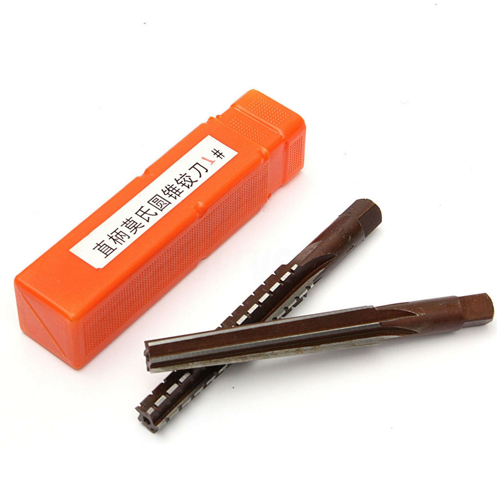 2pcs 1:20 MT1 No.1 Round Shank Morse Taper Reamer Set