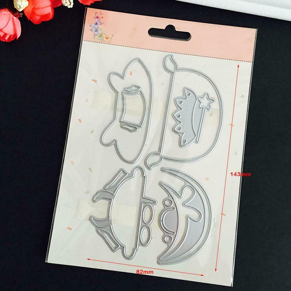 Cute Girl Cutting Dies Stencil DIY Scrapbooking Embossing Template Craft @