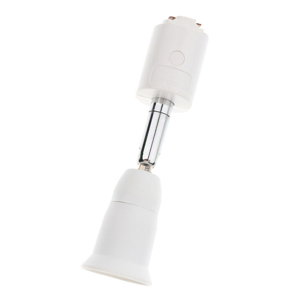 Adjustable Plastic Track Light With Screw Holder E27 Standard
