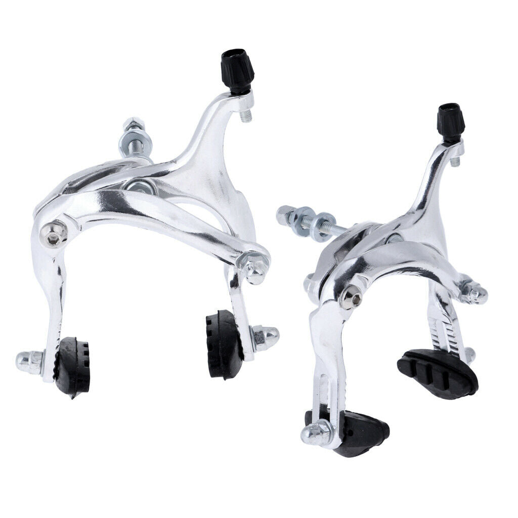 Set of 2 Heavy-duty Bicycle Brake Side Pull Brake for BMX MTB Road Cycling