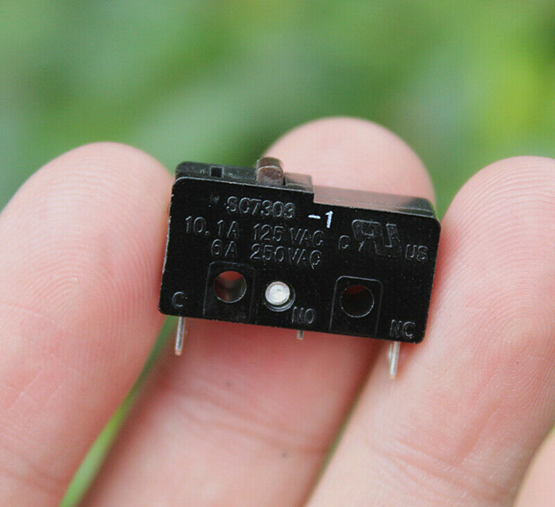 10pcs Normally open Travel switch Small micro limit Fretting switch