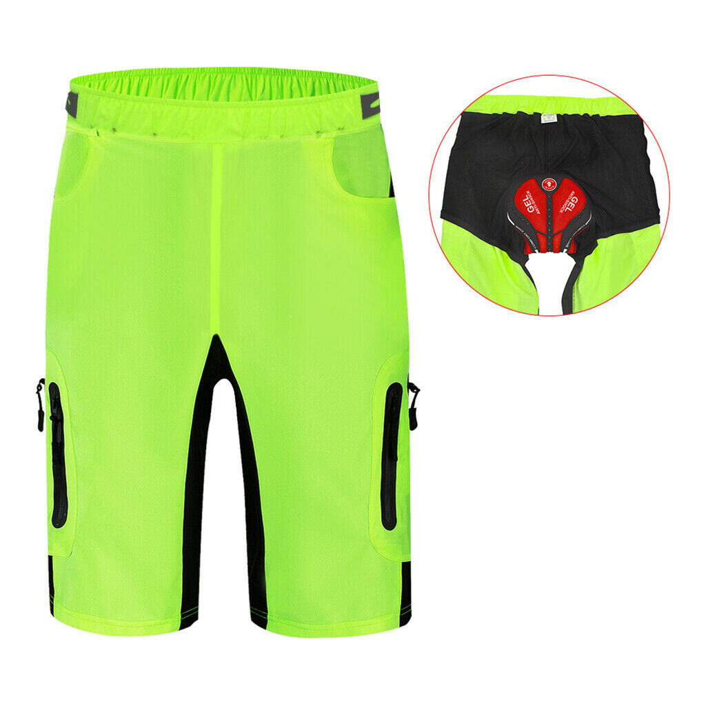 Cycling Mountain Biking Shorts Bike MTB Shorts Lightweight with Padded XXXL