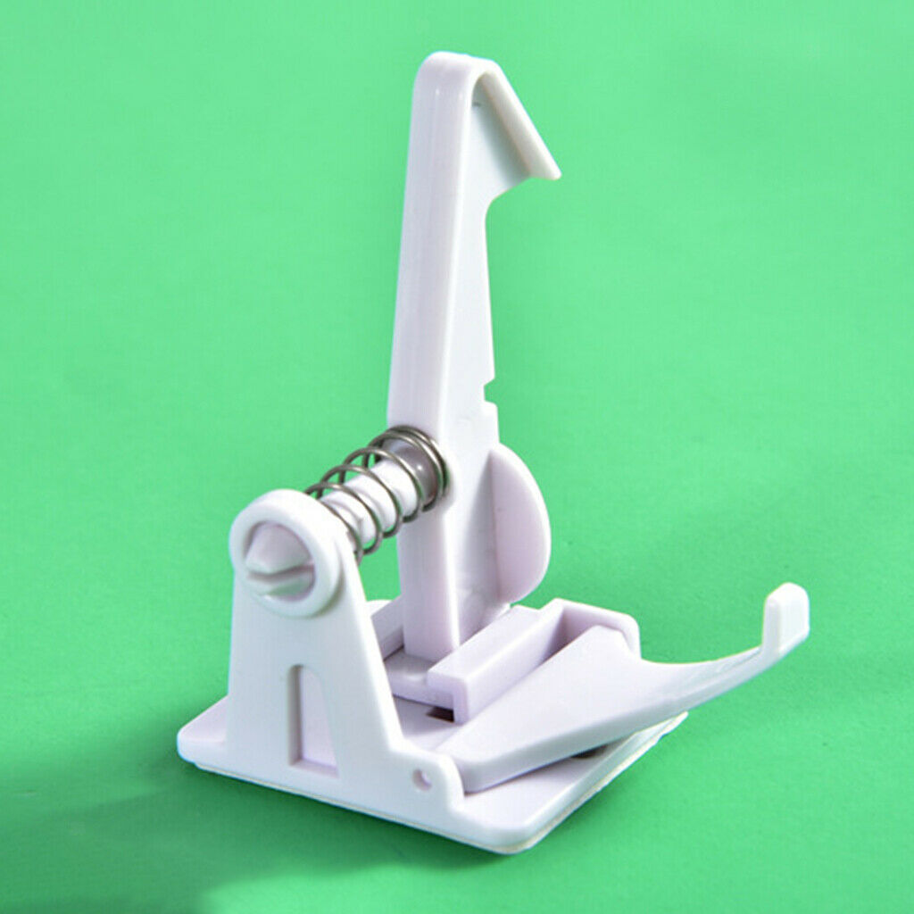 10x Children Baby Proofing Safety Cupboard Spring Locks Hidden Latch White