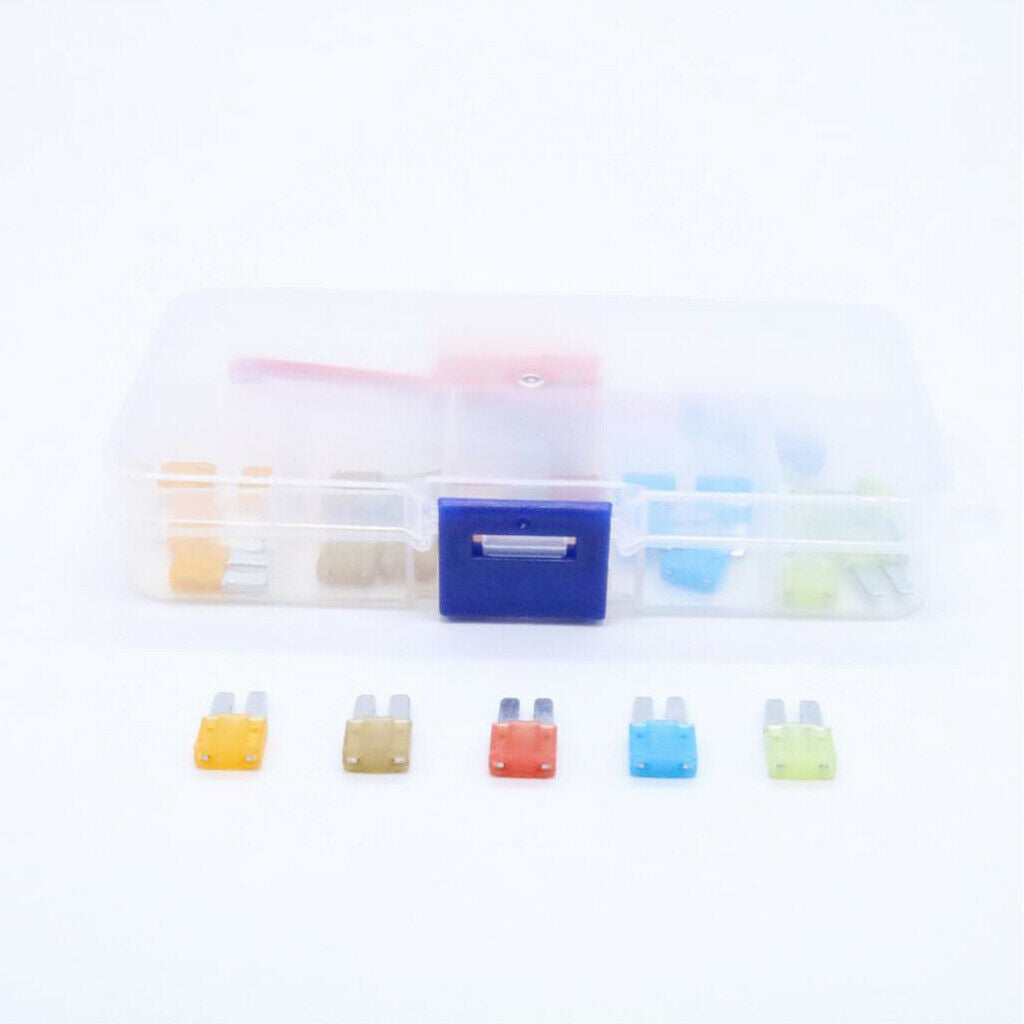 25x Micro2 Fuse Blade 5A 7.5A 10A 15A 20A and ADD A Circuit TAP Fuse Holder